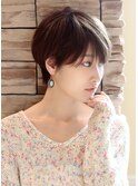 【30代40代50代】宮沢りえ風ハンサムマッシュショート