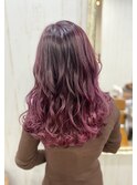 gradation color*wine red