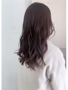 キャンバス バイ ネオリーブ 横浜西口(Canvas by neo.) 大人可愛い☆バイオレットブラウン☆hina