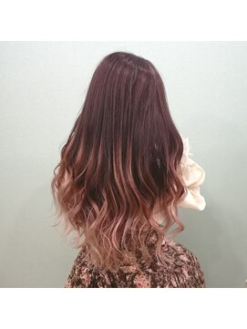 リリス(l'iris) 【liris】くすみピンク×グラデーション