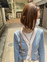 ワンバイワンクラッカ(one by one CLACCA)&nbsp;タイトに収まる前下がりボブ