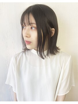 ファルベ(hair&make farbe) ナチュラル外ハネボブ