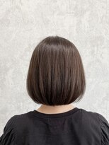 デミヘアー(Demi hair)&nbsp;アッシュブラウン×まとまりボブ