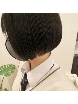 クリア(CLEAR) ぱつっと前下がり × ミニホブ