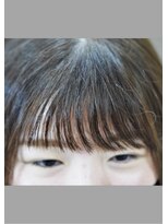 ベルナ(BELUNA)&nbsp;への字シースルーギザギザバング☆