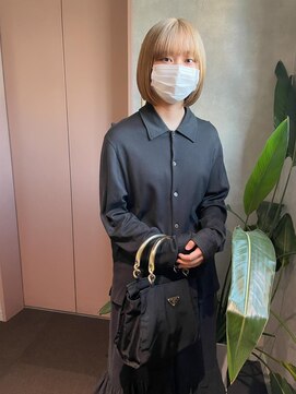 ヨーク(YOKE) 【YOKE】ブロンドボブ/ハイトーンボブ