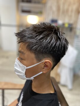ヘアーアンドメイク シェリ(Hair&Make Cherie) 中学生 メンズ 刈り上げ