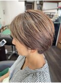 50代 明るい白髪染め