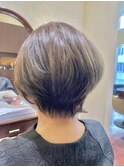大人女性のメリハリショート ヘルシースタイル/40代