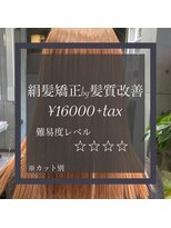 ヴィオラスバイポッシュ ギンザ(Violus by Posh GINZA)&nbsp;絹髪矯正by髪質改善