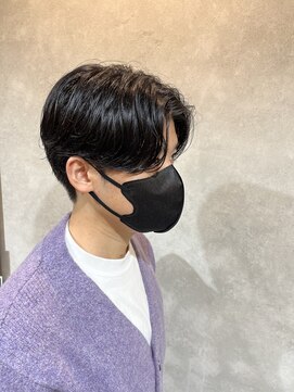 ヘアスペースブルーム エボリューション 庄内店(HAIR SPACE BLOOM evolution) 【庄内/メンズカット】センターパート