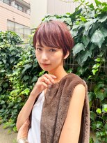 アンバー 池袋(amber)&nbsp;大人くびれショート/レッドブラウン/ひし形ショート[池袋駅]