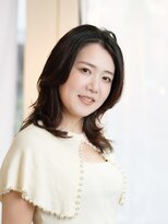 ウミネコ美容室 センター南店(Umineko美容室) 外はねミディ