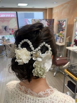 ヘアーサロン スノーヴァ 松原店 ヘアセット