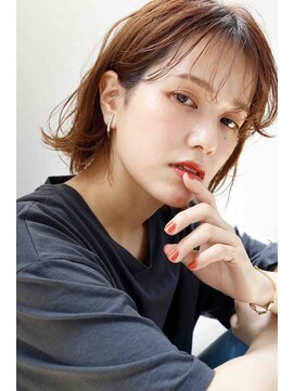 ヘアーゼロ 南新町(HAIR ZERO) 外ハネシースルー