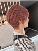 ショート/オレンジベージュ