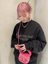 ペレ 梅田(PELE)&nbsp;前髪/アンブレラカラー/こなれミディ/イメチェン/ウェーブパーマ