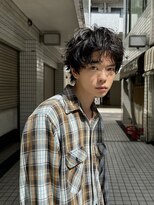 ニュアンスパーマ/メンズカット/眉毛カット