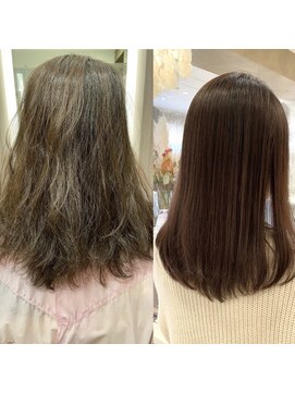 アロン(Allons Ginza) 【髪質改善】sins式シルク酸性ストレート