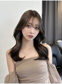 レイヤーカット/韓国ヘア/顔まわりカット/銀座