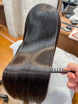 アンノウン(UNKNOWN) 【髪質改善矯正ストレート】