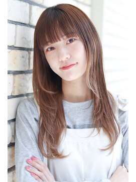 ウォークヘアーグロウ(Walk hair grow) エモージュカラー×ロングレイヤー