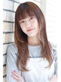 エモージュカラー×ロングレイヤー