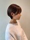 サラ ビューティー サイト 古賀店(SARA Beauty Sight)の写真/カラーとの相性抜群の【ショート・ボブ×透明感カラー】バッサリ切るのに悩んだら、ちょうどいいボブも◎