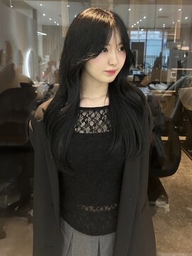 ジーナ 福岡天神(Zina) 天神/韓国風レイヤーカット/韓国ヨシンモリ