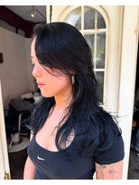 アデ オモテサンドウ(ade omotesando) エレガントな雰囲気漂う海外風黒髪スタイル