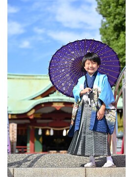 訪問美容アーク 大島(ark) 七五三/袴/袴着付け/ヘアセット/ヘアメイク/訪問着着付け