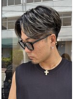 メンズバイココテラス 豊中(men's by cocoterace) 毛流れパーマ/メンズパーマ/センターパート