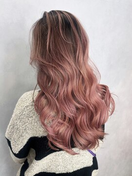 アルバム 新宿(ALBUM SHINJUKU) ロング前髪カットおくれ毛ダブルカラー韓国ヘア_ba549283