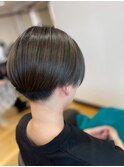 首元スッキリ!コンパクト美フォルムショート/髪質改善/艶カラー