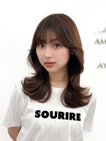 アマトウキョウ アユンチェ(AMA TOKYO×AYUNCHE) くびれミディ/トレンド韓国ヘア/くびれ巻き/レイヤーカット
