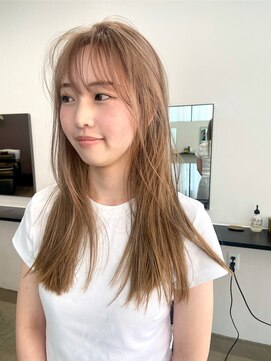 パープル(PURPLE) ハイトーンカラー/ダブルカラー/ロングヘア