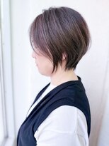 ムーンジェジェ(moon jeje) 丸みショートボブ30代40代50代60代絶壁解消小顔ひし形髪型by柴立