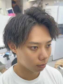 ビューブルー 亀戸錦糸町(VIEW BLUE) 縦落ちツイストスパイラル/シャドウパーマ/マッシュミニウルフ