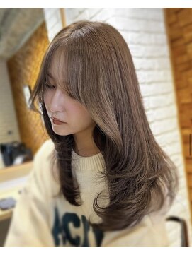 ジーナ 千葉(Zina) 髪質改善/抜け感レイヤー/シースルーバング