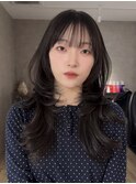 大分ハッシュカット韓国レイヤーカットワンホンヘアヨシンモリ
