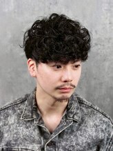 重ためツイストスパイラルパーマ　理容室/バーバー/パーマ/スパイラルパーマ/ツイストスパイラルパーマ/