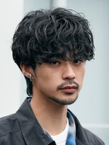 フィフス 渋谷(fifth) 渋谷大人ルーズパーマメンズカットマッシュルーズカール無造作