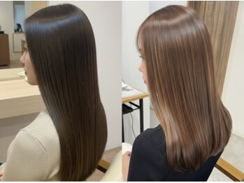 リトル 心斎橋(little)の写真/【難波／心斎橋すぐ】最新《美髪矯正》ドライヤーだけで艶髪が叶う。周りから褒められる美髪縮毛矯正サロン