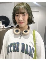 シロ(siro) モスグリーンbob