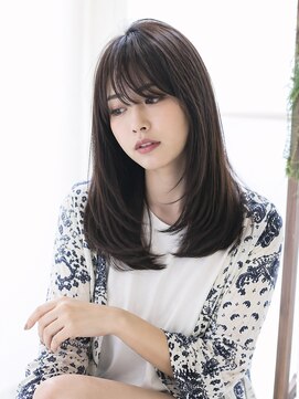 ワゴンバイアフロート(Wagon by afloat) セミロング20代30代ストレートレイヤー前髪なし前髪あり池袋