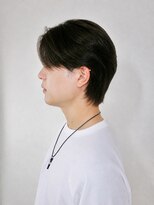 ボブ 小松(BOB) 10代20代メンズカットセンターパート縮毛矯正ストレートパーマ
