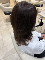 アッシュ 千歳烏山店(Ash)&nbsp;30代40代50代くびれミディアムくびれレイヤー髪質改善白髪ぼかし