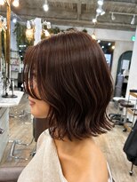 エルズ 大宮店(ailes) ダークパープル/ナチュラルショート/ミルクブラウン/夏/大宮