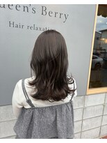 ヘアリラクゼーション クインズベリー(Hair Relaxation Queen's Berry) イメチェン外ハネレイヤー3.18