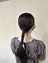 ヘアセットサロン クリアリティ(clarity) タイトねじりダウンスタイル